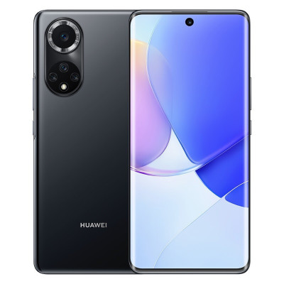 华为/HUAWEI nova 9 8GB+256GB 亮黑色(原装不含充电器) 7.77mm纤薄轻盈机身 后置5000万超感知镜头 多机位助力Vlog拍摄 全网通4G手机