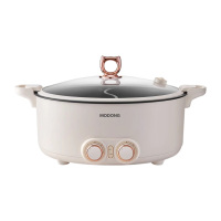 摩动电火锅8L大容量微压鸳鸯电火锅两边单独控制MD-HGY05