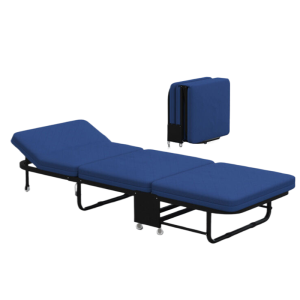 优诗提念YSTN-WXY03 三折海绵5档调节折叠午休椅(计价单位:把)深蓝色