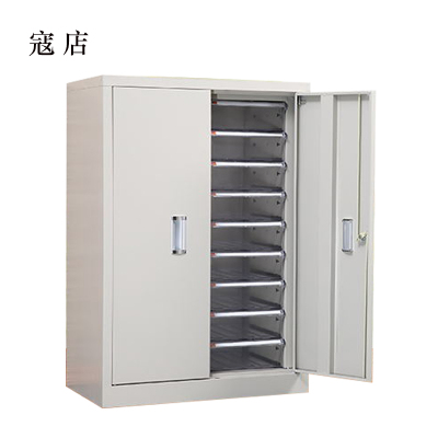 寇店文件柜抽屉式票据多层分类箱档案柜合同资料架烘焙收纳样品柜带门18抽柜