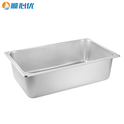 顺心优 不锈钢份数盆1/2 325*265*100mm/个
