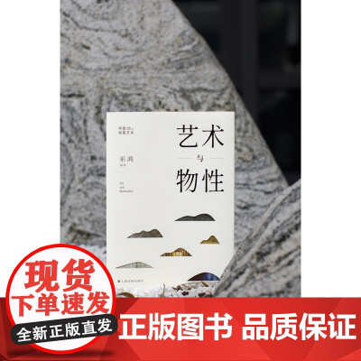 正版 艺术与物性 中国材质艺术 巫鸿 编著 艺术理论 上海书画出版社