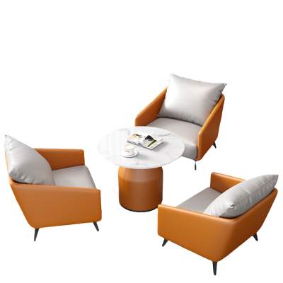 依韵珂商务沙发三椅一桌68*74*70cm套