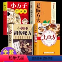 [正版]全4册 土单方书民间实用老偏方大全 中国医书籍何秀奎 小方子治大病+民间祖传秘方营养圣经 黄帝内经 伤寒论 中