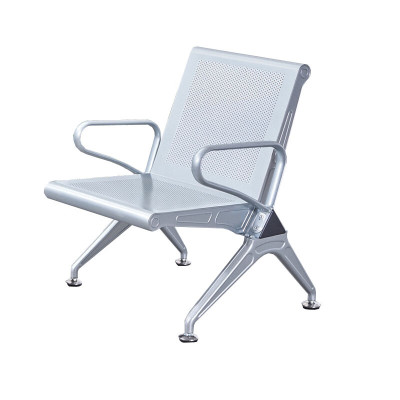 戴劲 钢制排椅机场椅加固加厚医院长椅候诊椅连排输液等候椅 A款单人位