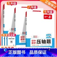 [3本]初中数学几何模型+函数+应用题 初中通用 [正版]2025初中数学压轴题七八九年级中考全一册人教北师版初一三二数