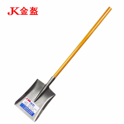 金盔金钢淬火方锹(带木柄)大号24cm×42cm/把把