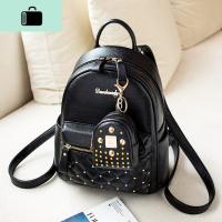 双肩包女韩版迷你小包包2020新款潮时尚百搭学生书包柳钉女士背包NEW LAKE