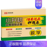 [押题卷]数学 小学升初中 [正版]2024小升初真卷必刷题人教版六年级下册试卷测试卷全套语文数学英语18套押题卷名校全