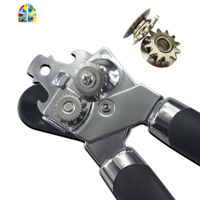 多功能开罐器罐头刀铁皮罐头手动开盖开罐器开瓶器起子开罐头 FENGHOU 组合套装送两个刀头