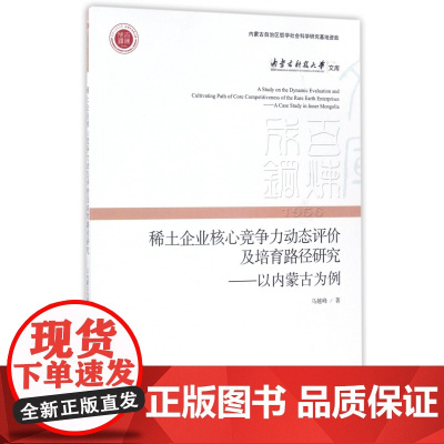 稀土企业核心竞争力动态评价及培育路径研究--以内蒙古为例