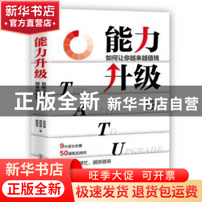 正版 能力升级:如何让你越来越值钱 安纳金 中国友谊出版公司 978