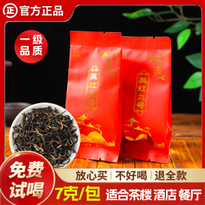 大分量小泡袋英红九号茶叶1959英德红茶浓香型酒店茶楼餐厅奶茶店专用小包装7g/包 7g（一小包试用装）