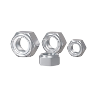 六角锁紧螺母GB/T6184 碳钢白锌(强度4.8) M12