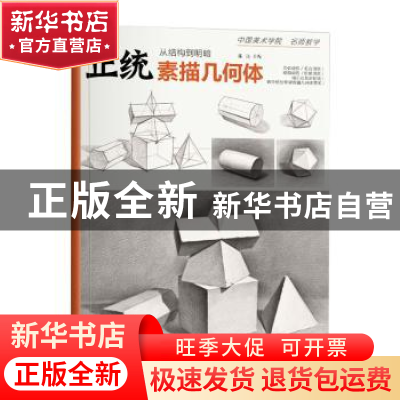正版 正统素描几何体 祁达主编 杭州出版社 9787556514953 书籍