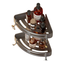 繁哲思浴室置物架双层个