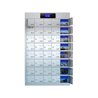 东升顺不锈钢员工食堂消毒碗柜餐厅紫外线高温餐盘餐具柜多格饭盒储物柜40门碗柜 紫外线消毒+高温热风循环