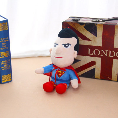 2020热卖复仇者联盟蜘蛛侠钢铁侠公仔玩偶英雄联盟美国队长儿童毛超人全长42—45厘米