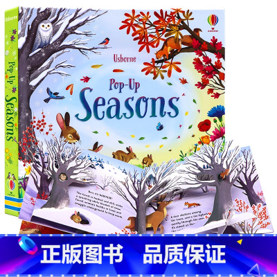 四季立体书 [正版]Usborne出版 Pop-Up立体书系列 Garden/London/Dinosaurs/Bird