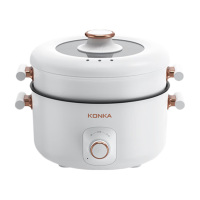 康佳电火锅5L大容量分区温控一体式KDZG-5077-W