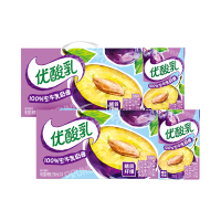 [8月生产]伊利优酸乳西梅味250ml*24盒*2箱学生饮料整箱批发送礼