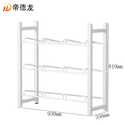 帝德龙9位水桶置物架三排三层ST2 930*350*810mm