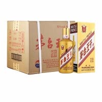 茅台股份 茅台王子 金王子 酱香型白酒53度500ml*6瓶 整箱