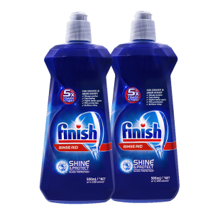 finish 亮碟洗碗机专用漂洗剂500毫升*2