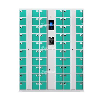 洛诗莲 (RoyceLand) 智能手机柜充电柜手机设备寄存放柜 60门