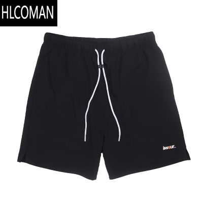 HLCOMANINNOUT塑胶标志短裤男美式训练篮球健身运动宽松四分裤子薄款速干