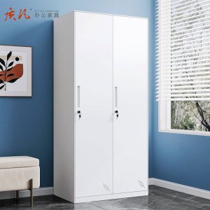 质凡简约钢制储物更衣柜 二门更衣柜 900*500*1850mm