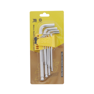 波斯(BOSI)加长球头内六角扳手(1.5-10mm)套