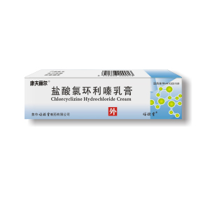康夫丽尔 盐酸氯环利嗪乳膏10g*1支/盒 焦作福瑞堂
