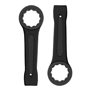 立伟铁牛敲击梅花扳手135mm/把