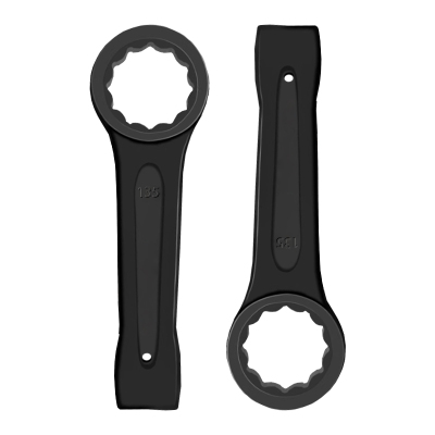 立伟铁牛敲击梅花扳手135mm/把