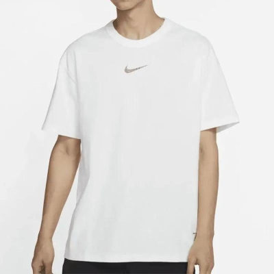 NIKE耐克短袖T恤运动休闲针织透气圆领男装DM7899-100 D