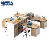 铭思达屏风工位四人含柜套