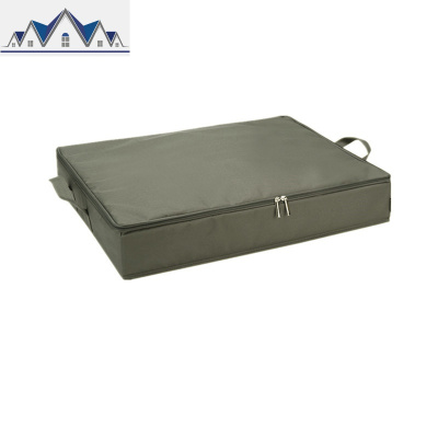 可水洗折叠牛津布拉链床下收纳箱被鞋子衣服有盖盒扁平超簿衣柜 三维工匠