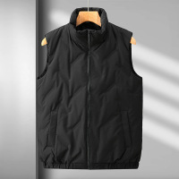 羽绒马甲男秋冬季新款无袖坎肩背心男士上衣休闲运动马夹男装外套