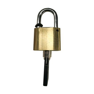 中犀 ZX-11 30mm*20mm 通开铜锁 (计价单位:把) 黄色