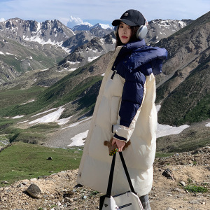 年新款女冬中长款大被子棉服韩版宽松棉衣棉袄洋气加厚外套潮