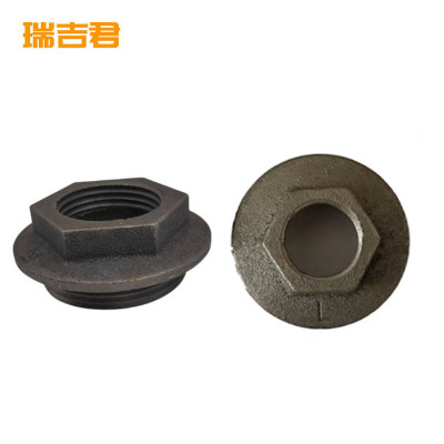 瑞吉君 暖气片补芯 DN40变1.2寸反丝 个