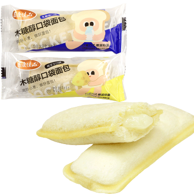 无糖食品店木糖醇口袋面包500g芝士爆浆老人零食糕点