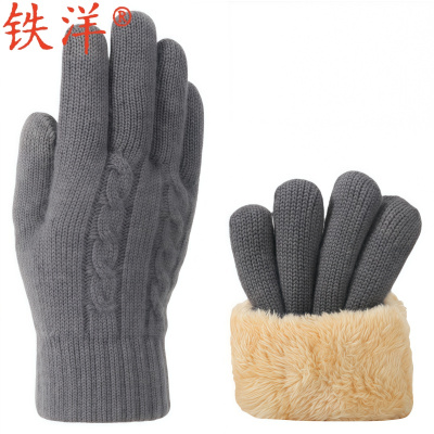 铁洋 可触屏冬季保暖手套 棉手套 TY-A23 双