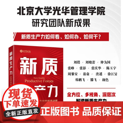 新质生产力 刘俏等 著 经济