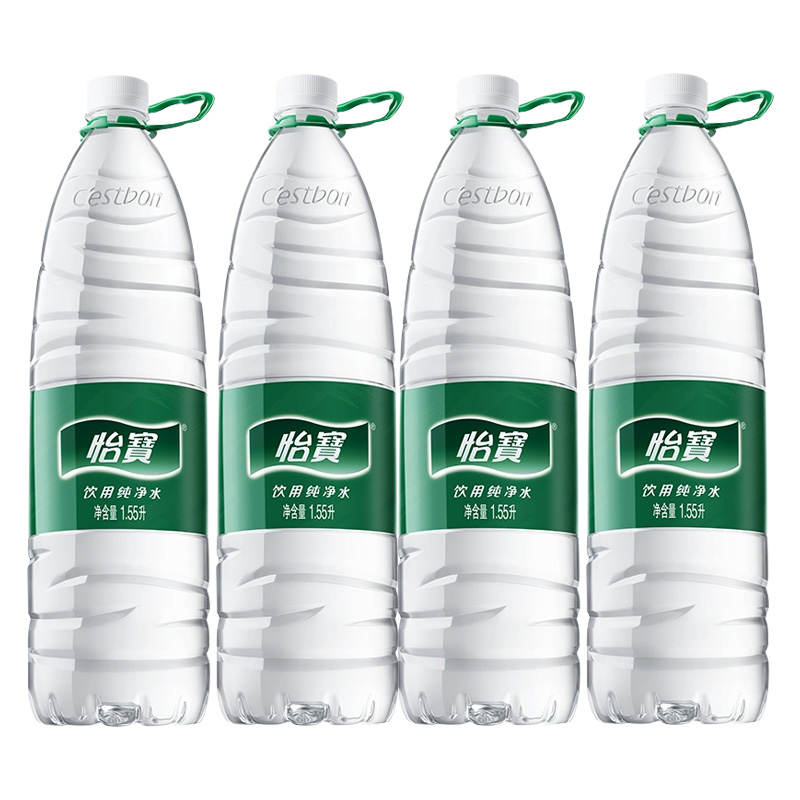 怡宝 纯净水1.55L*4瓶 会议活动饮用水