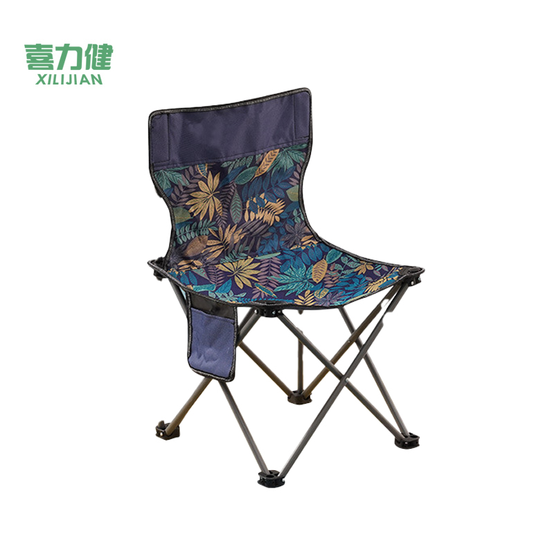 喜力健 户外折叠椅40枫叶蓝折叠椅 个