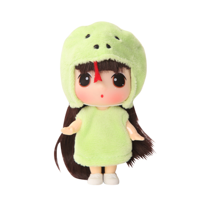 冬己十二星座洋娃娃女孩公主换装玩具12生肖娃娃公仔挂饰儿童FDE0903小青蛇9厘米