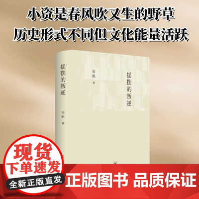 摇摆的叛逆 南帆 著 马翀 编 中国现当代文学 文学 生活·读书·新知三联书店