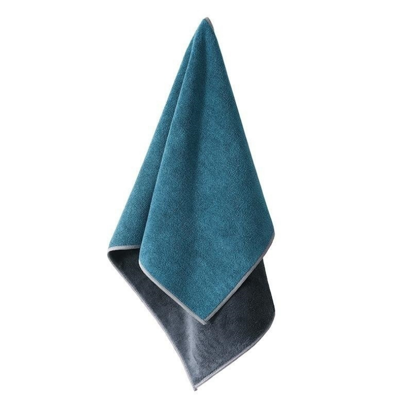 洁能尚 JNS0428 35*75cm 125g 1块/包 超细纤维 抹布 (计价单位:包) 蓝灰色